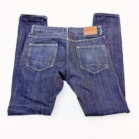 All Saints Men's Cigarette Skinny Fit Dark Wash Denim Jeans Size 30 - Picture 3 of 9